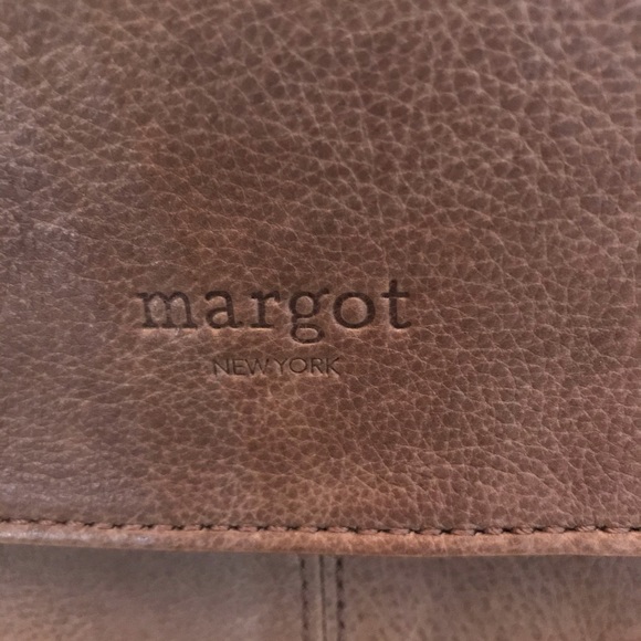 Margot Brown Genuine Leather Crossbody Bag - Picture 2 of 16